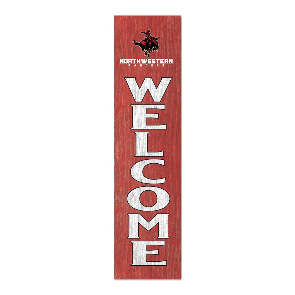 11x46 Leaning Sign Welcome Northwestern Oklahoma State Rangers