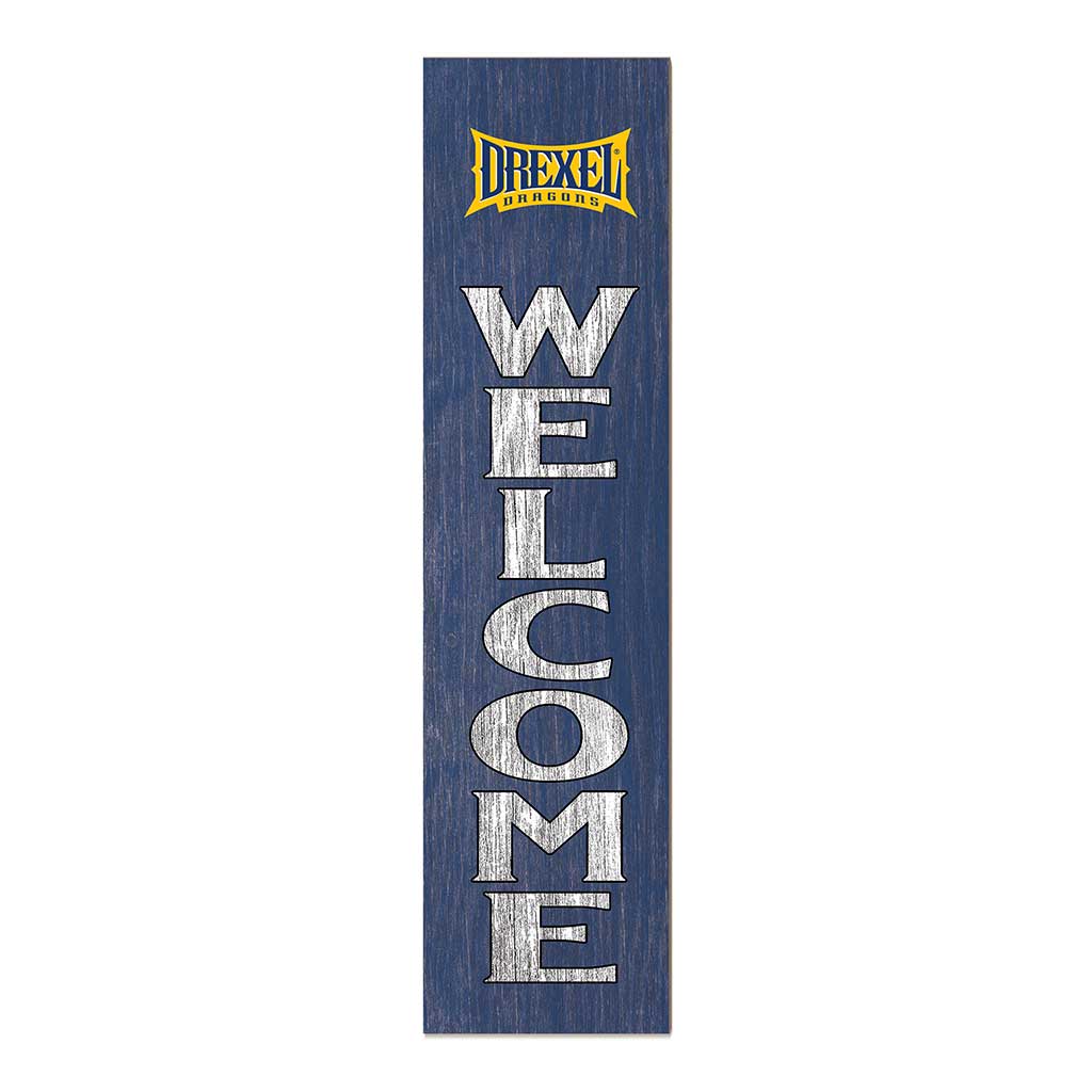 11x46 Leaning Sign Welcome Drexel Dragons
