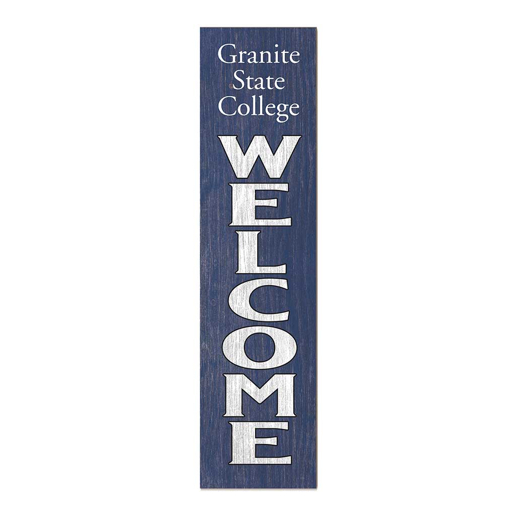 11x46 Leaning Sign Welcome Granite State College