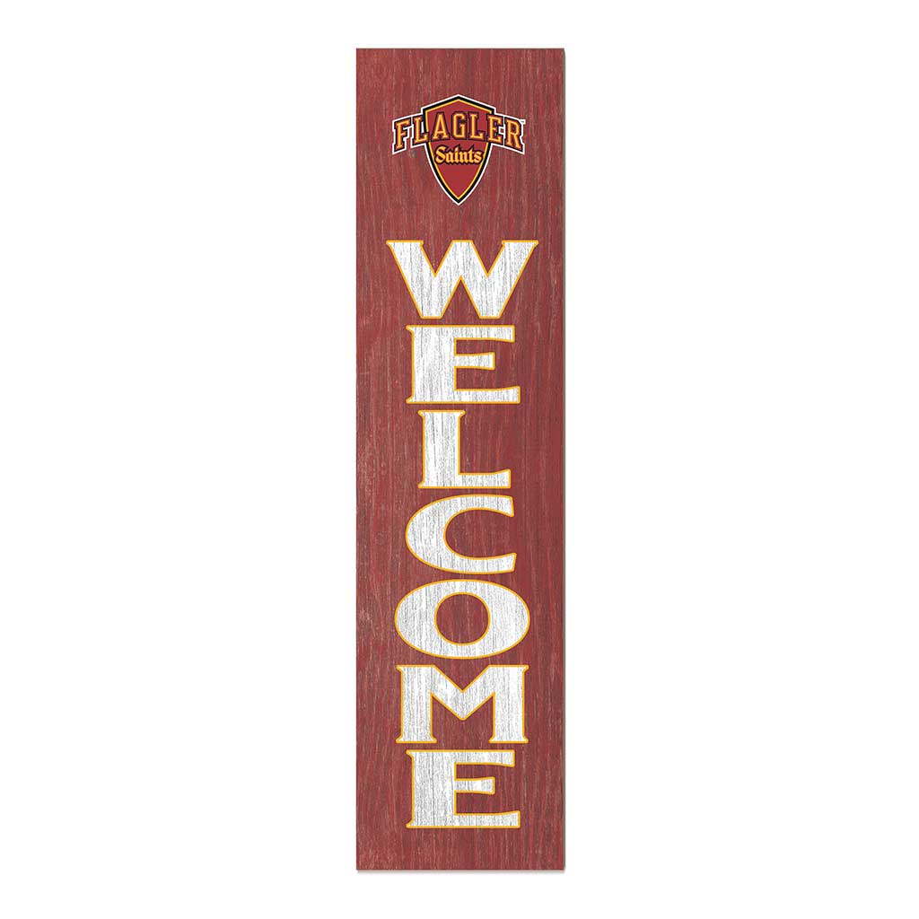 11x46 Leaning Sign Welcome Flagler College Saints