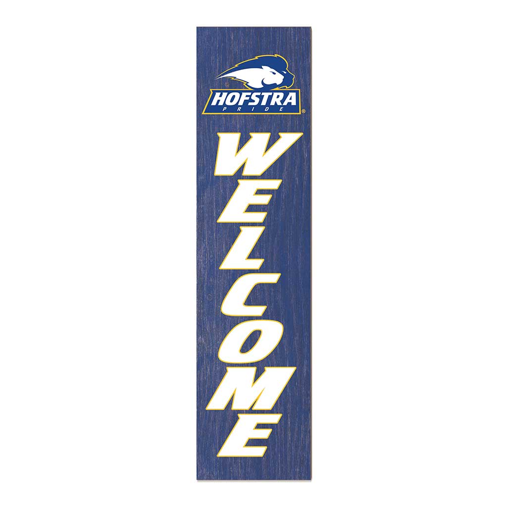 11x46 Leaning Sign Welcome Hofstra Pride