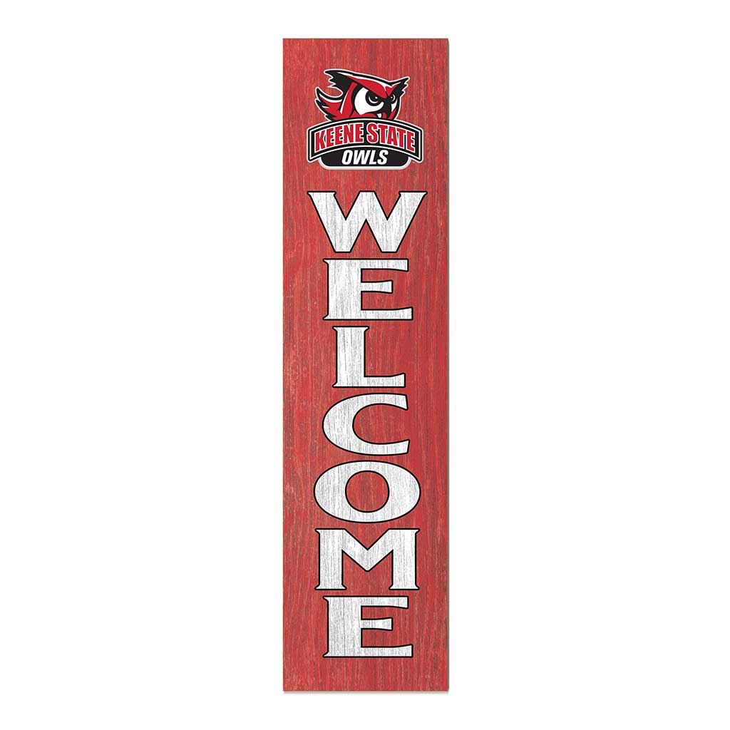 11x46 Leaning Sign Welcome Keene State College Owls