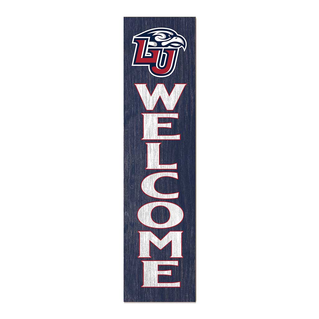 11x46 Leaning Sign Welcome Liberty Flames