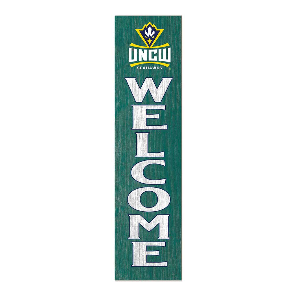 11x46 Leaning Sign Welcome North Carolina (Wilmington) Seahawks