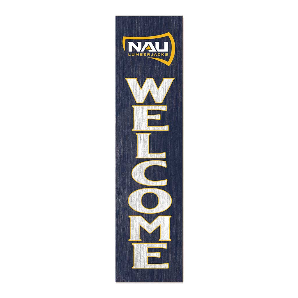 11x46 Leaning Sign Welcome Northern Arizona Lumberjacks