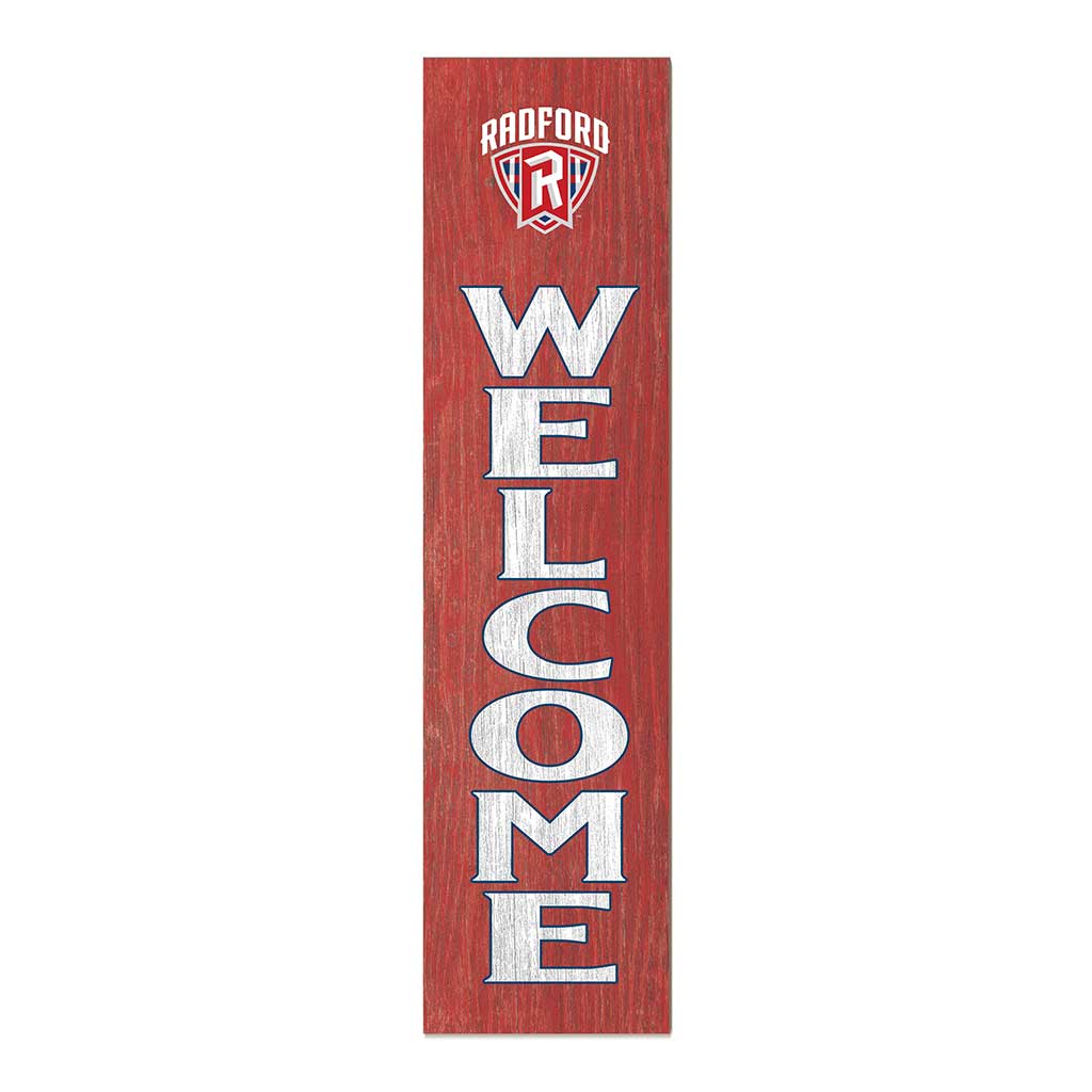 11x46 Leaning Sign Welcome Radford Highlanders
