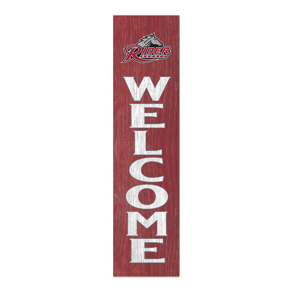 11x46 Leaning Sign Welcome Rider Broncs