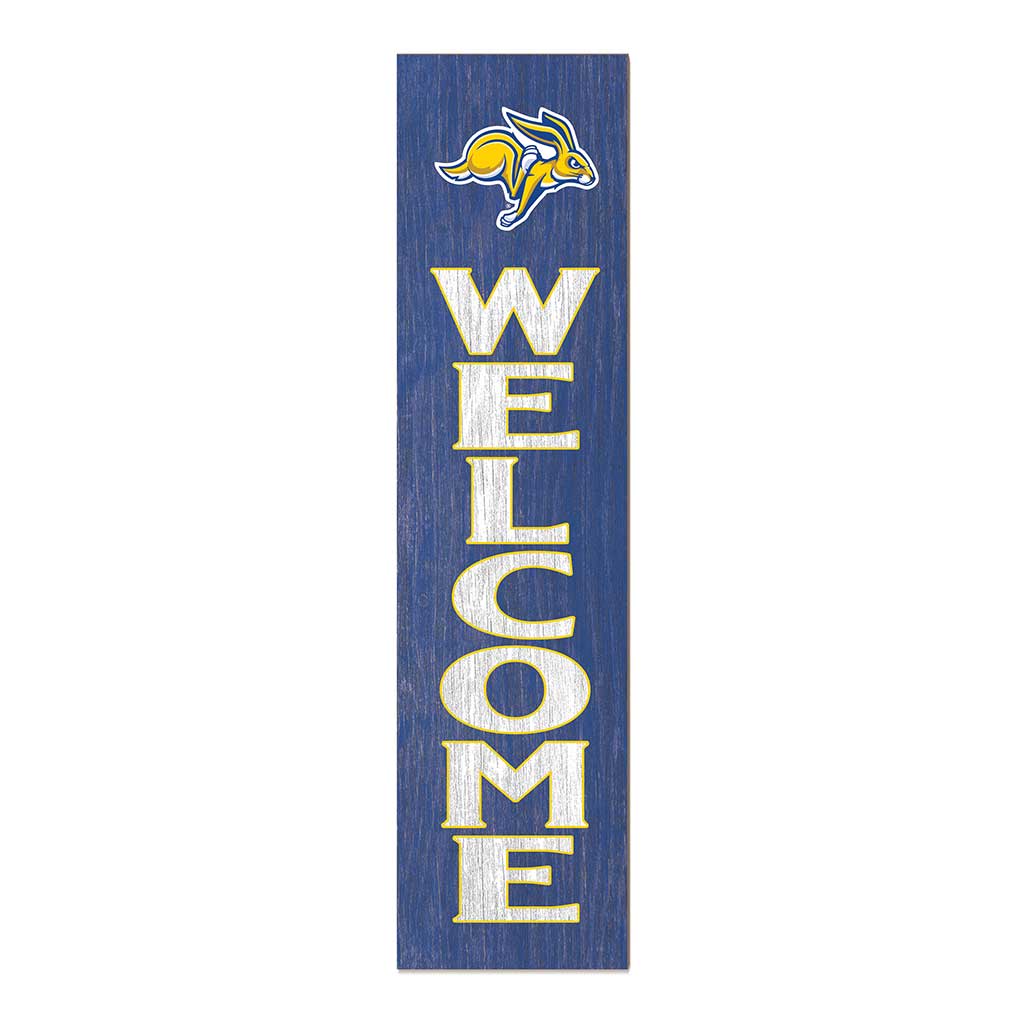 11x46 Leaning Sign Welcome South Dakota State University Jackrabbits