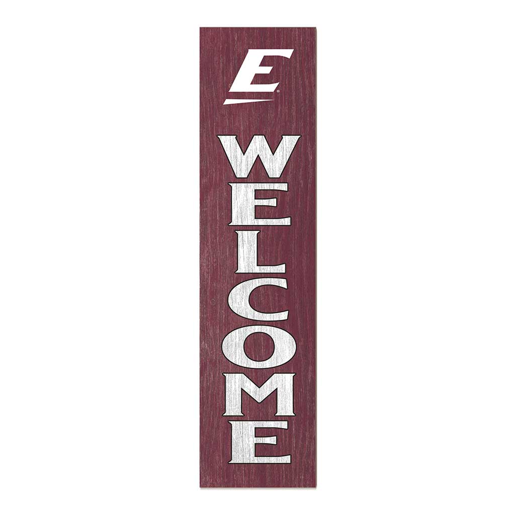 11x46 Leaning Sign Welcome Eastern Kentucky University Colonels