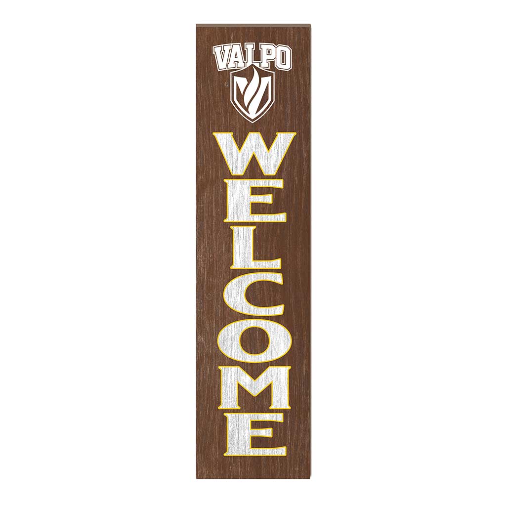 11x46 Leaning Sign Welcome Valparaiso University Beacons