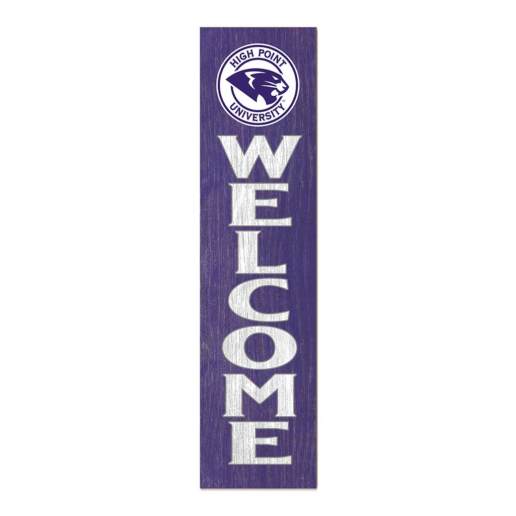11x46 Leaning Sign Welcome High Point Panthers