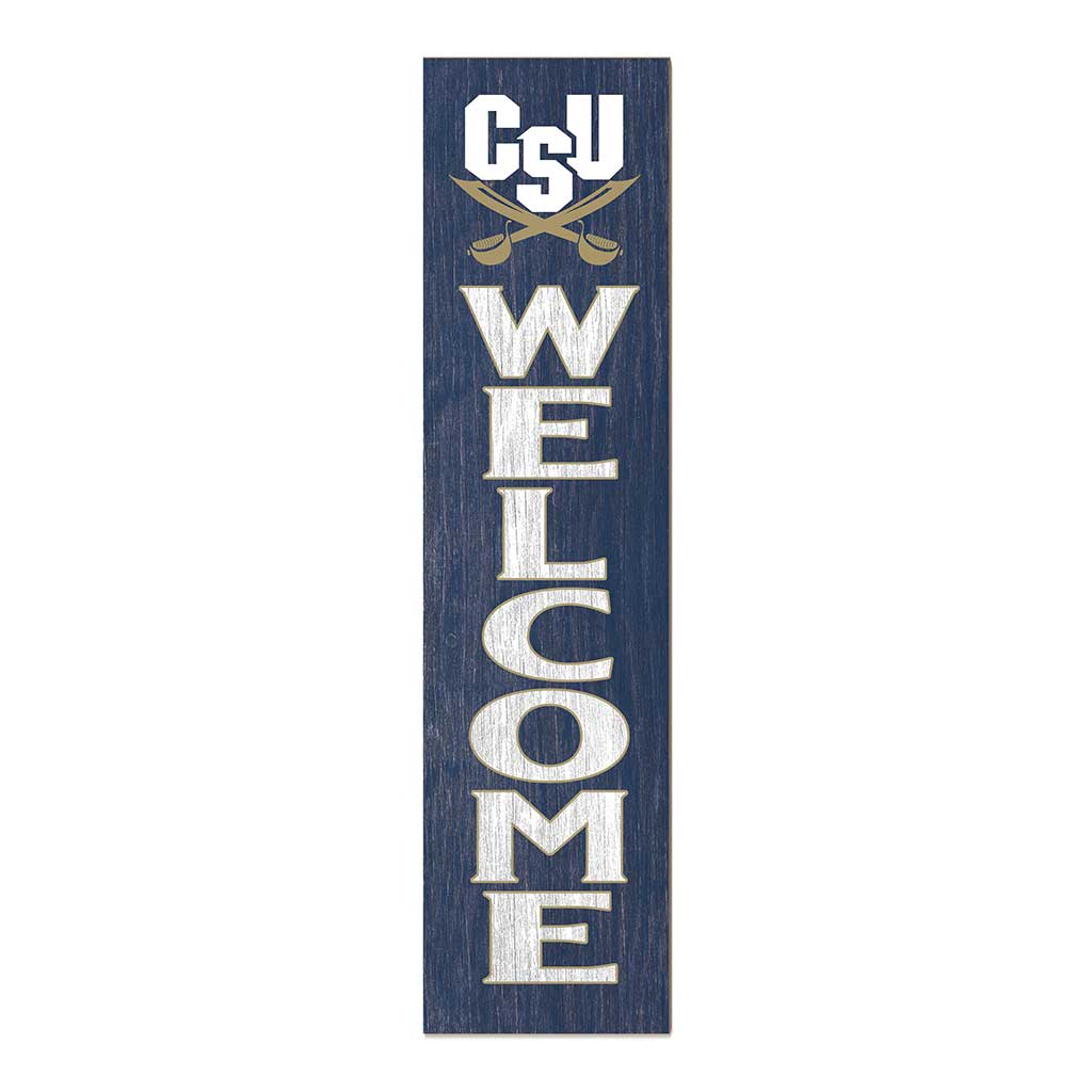 11x46 Leaning Sign Welcome Charleston Southern Buccaneers