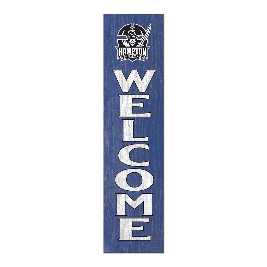 11x46 Leaning Sign Welcome Hampton Pirates