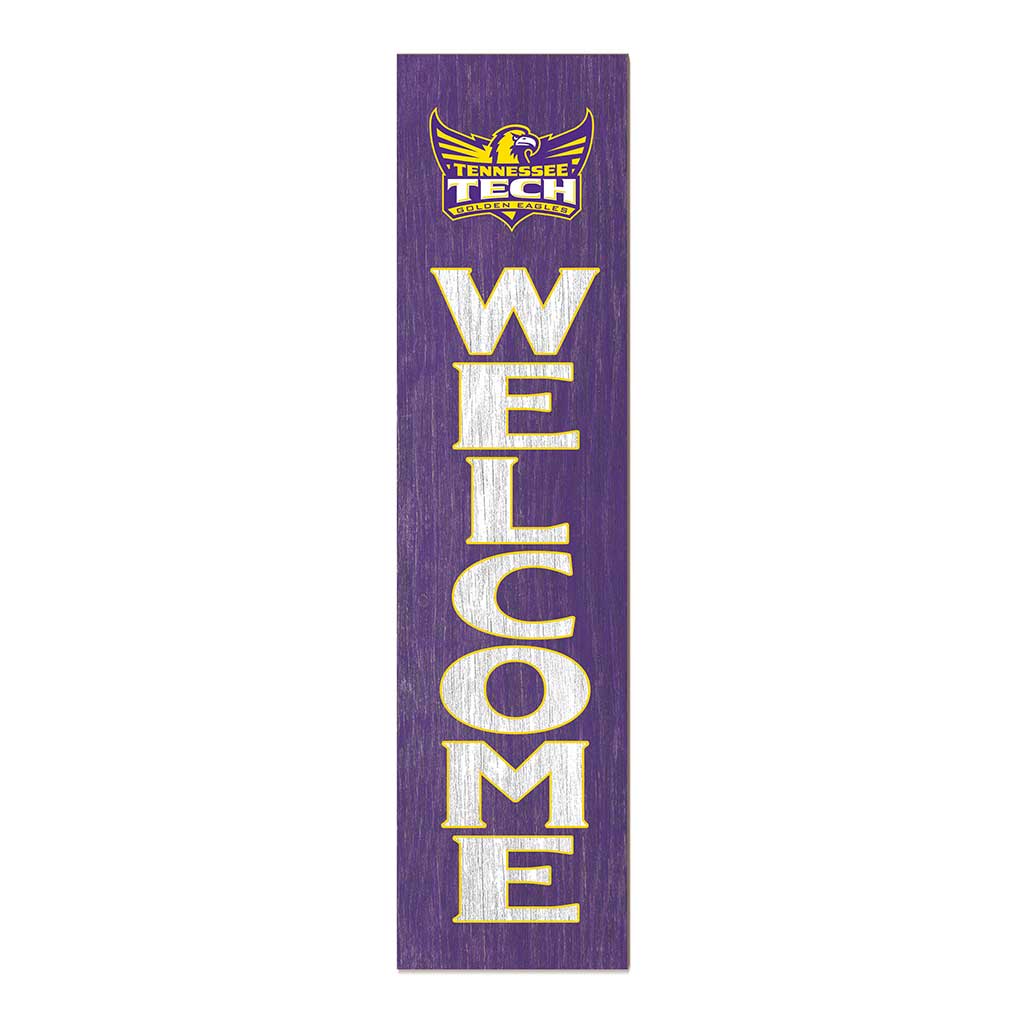 11x46 Leaning Sign Welcome Tennessee Tech Golden Eagles