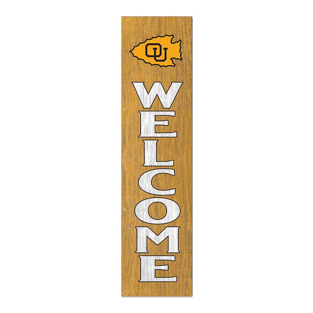 11x46 Leaning Sign Welcome Ottawa University Ottawa