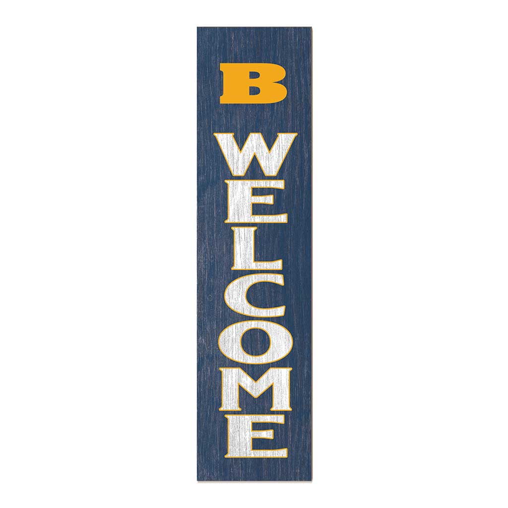 11x46 Leaning Sign Welcome Beloit College Buccaneers