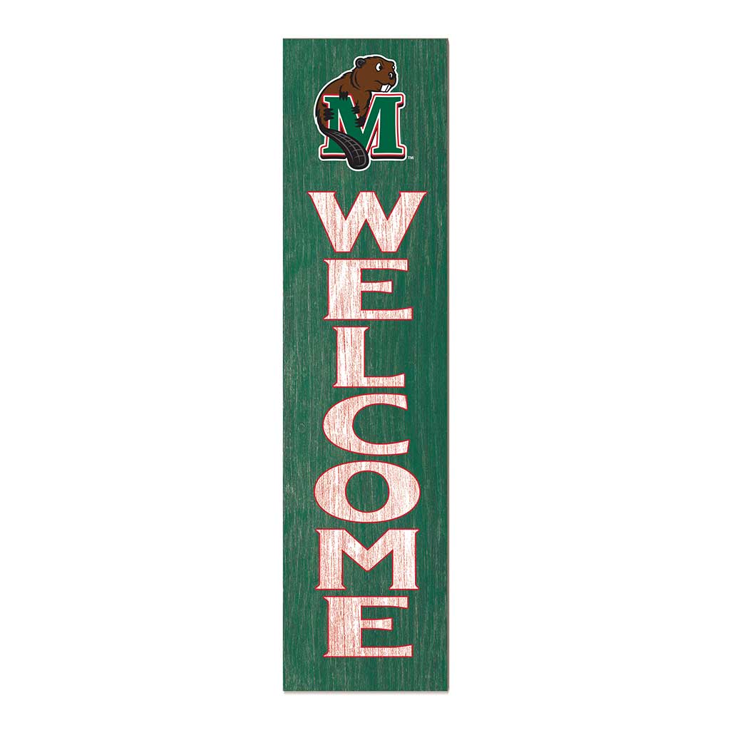 11x46 Leaning Sign Welcome Minot State Beavers