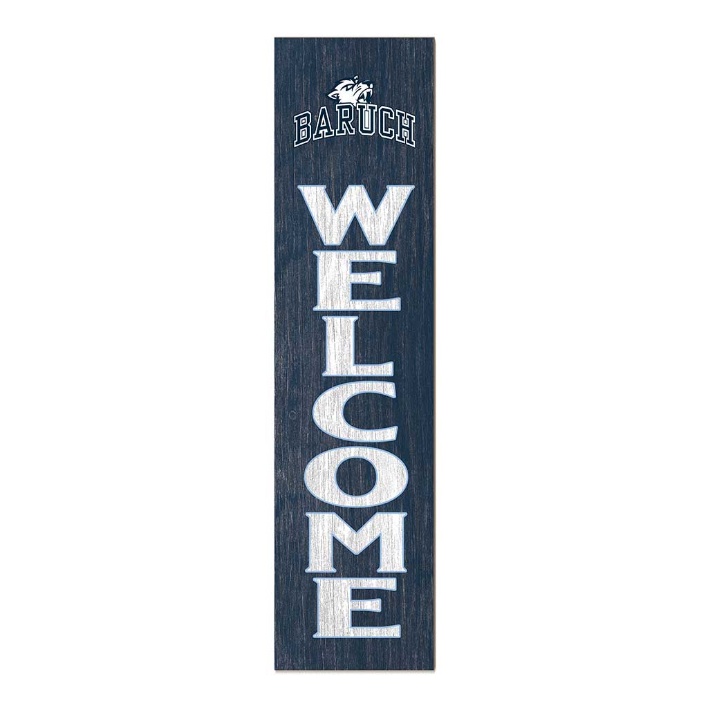 11x46 Leaning Sign Welcome Baruch College Bearcats