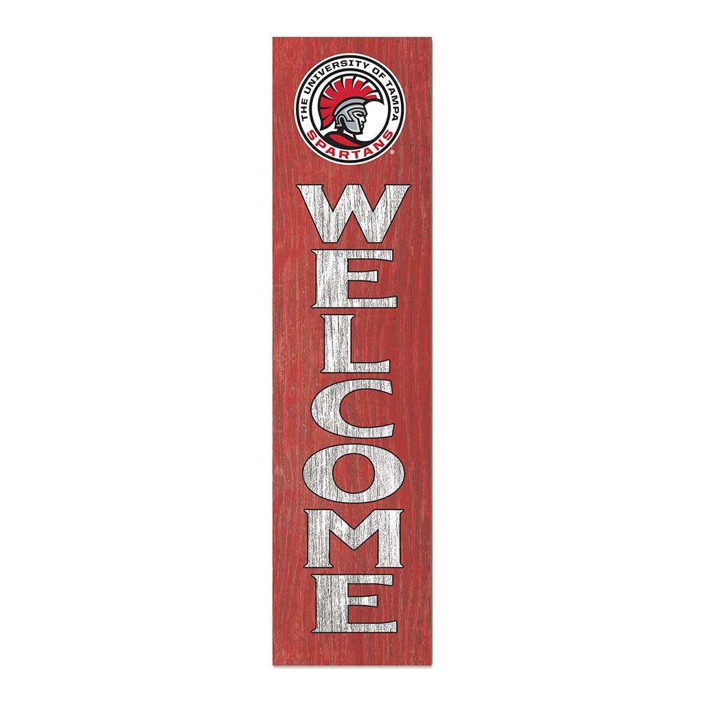 11x46 Leaning Sign Welcome University of Tampa Spartans