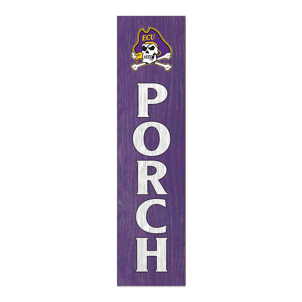 11x46 Leaning Sign Porch East Carolina Pirates