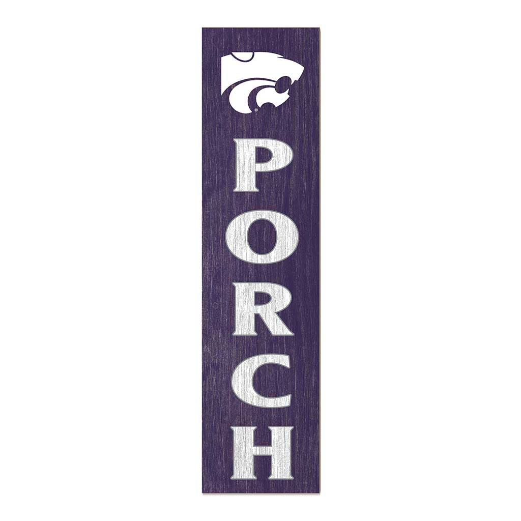 11x46 Leaning Sign Porch Kansas State Wildcats