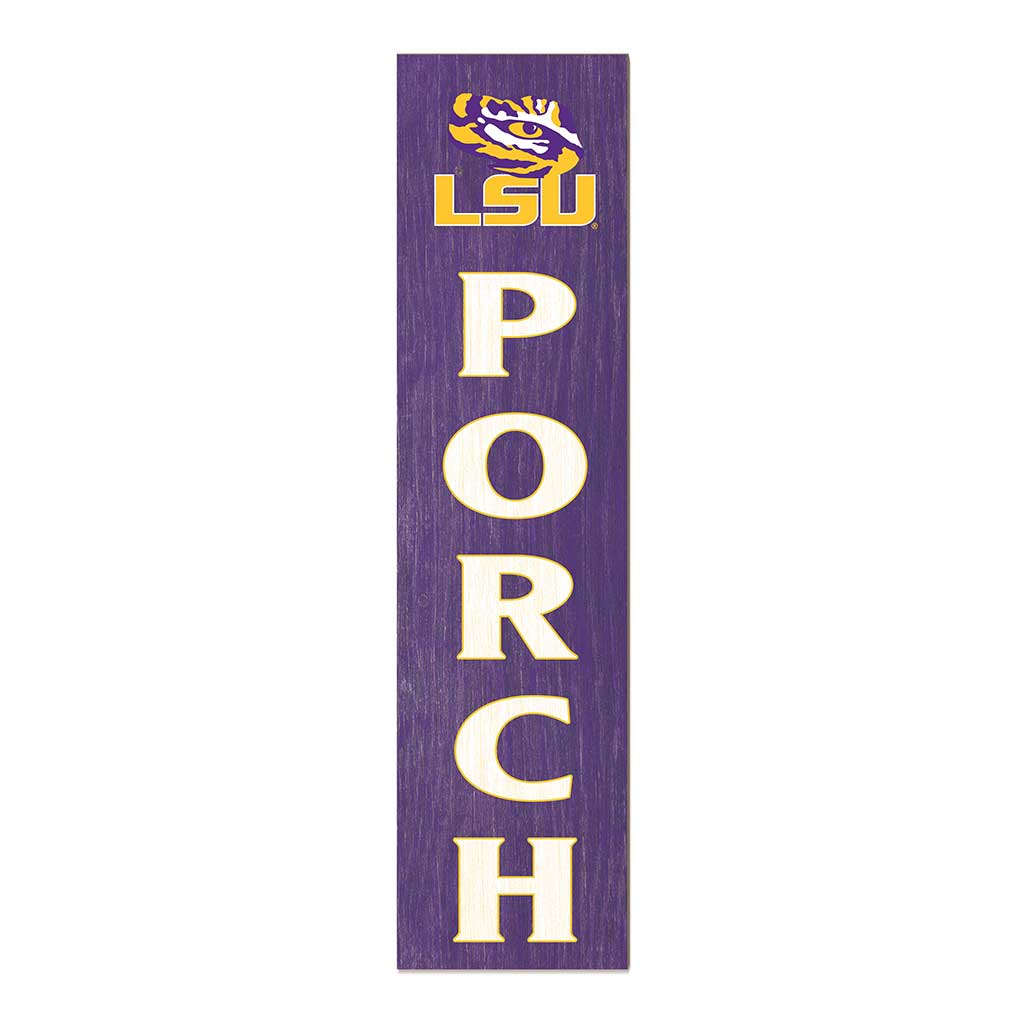 11x46 Leaning Sign Porch LSU Fighting Tigers