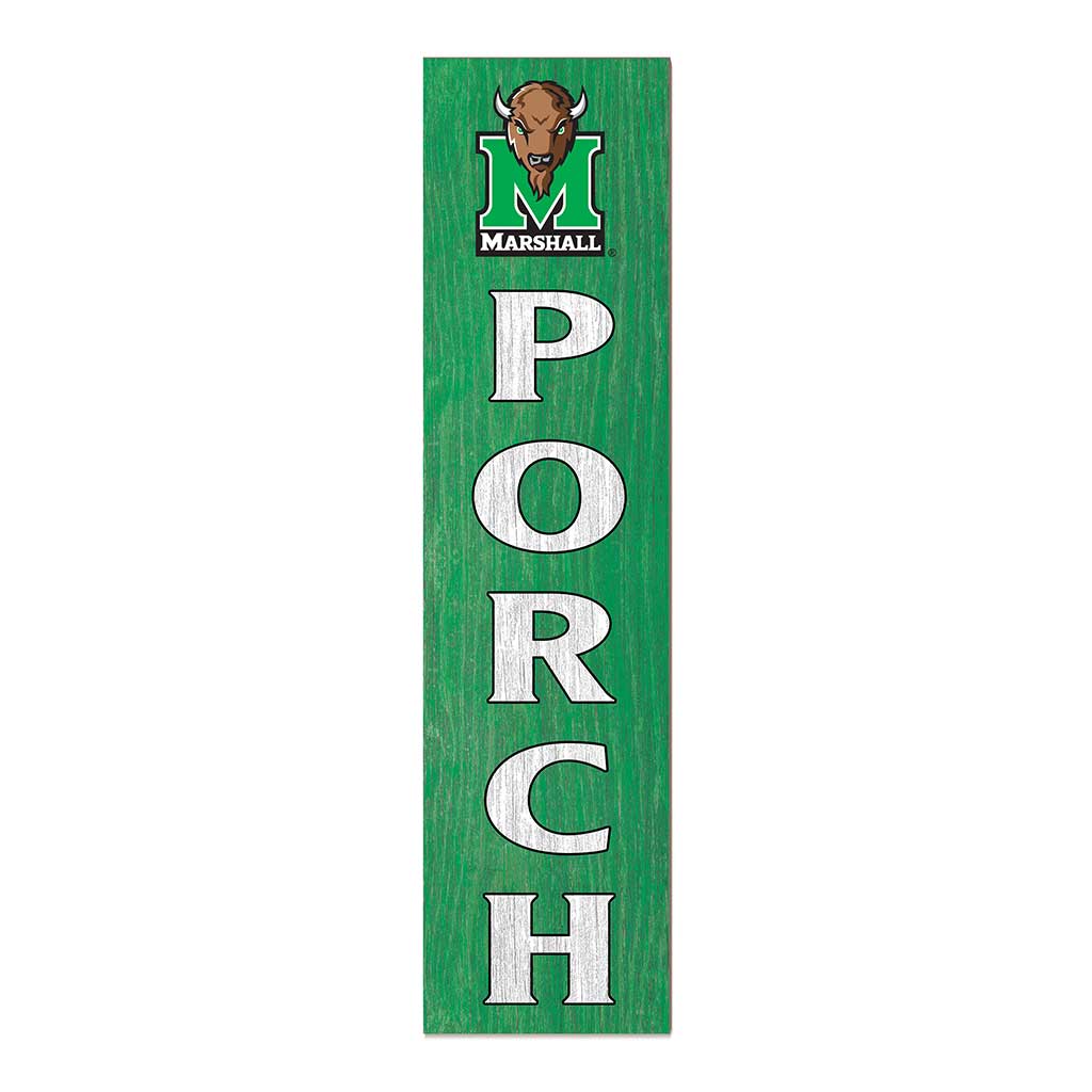 11x46 Leaning Sign Porch Marshall Thundering Herd