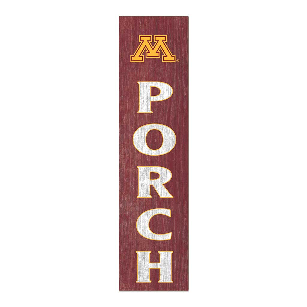 11x46 Leaning Sign Porch Minnesota Golden Gophers