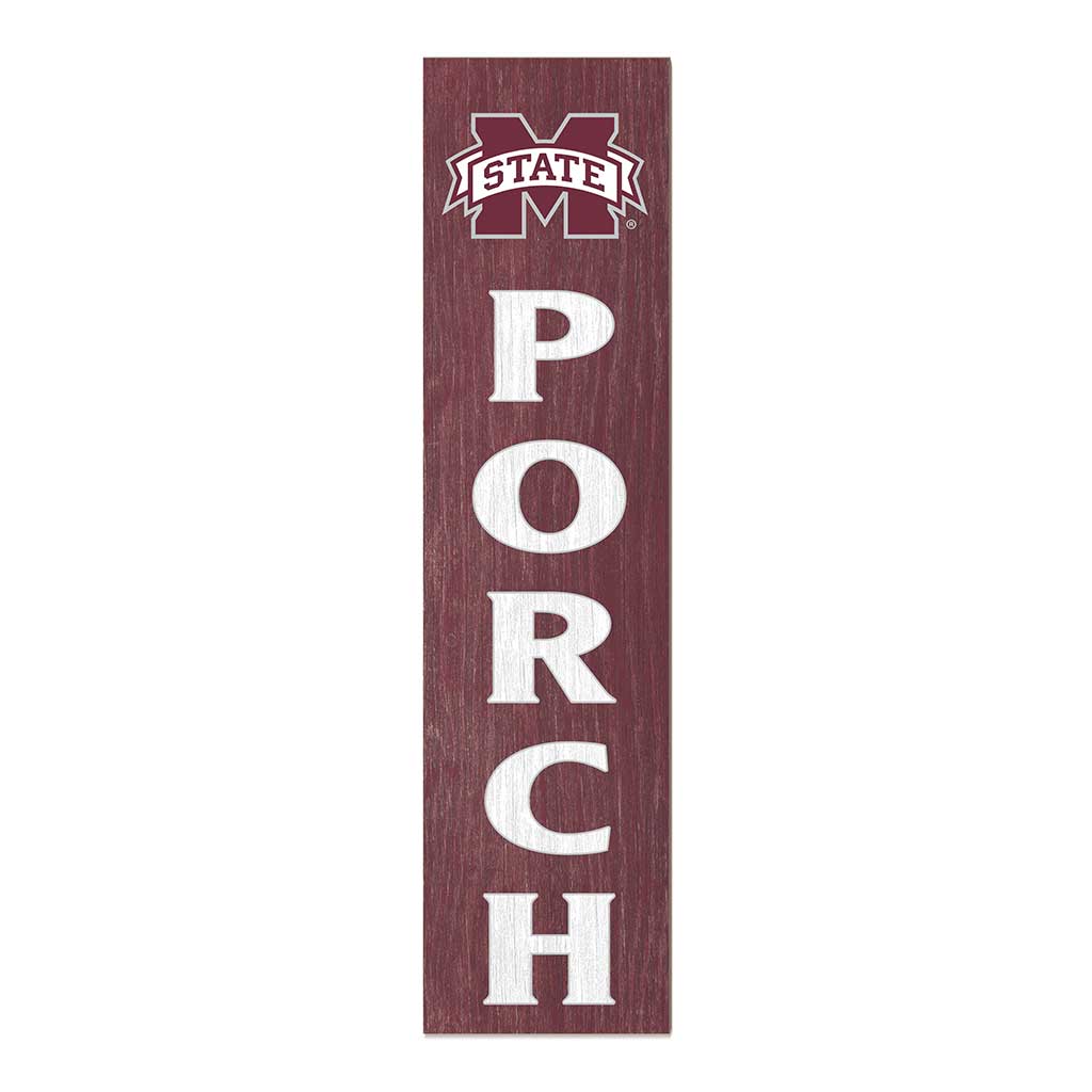 11x46 Leaning Sign Porch Mississippi State Bulldogs