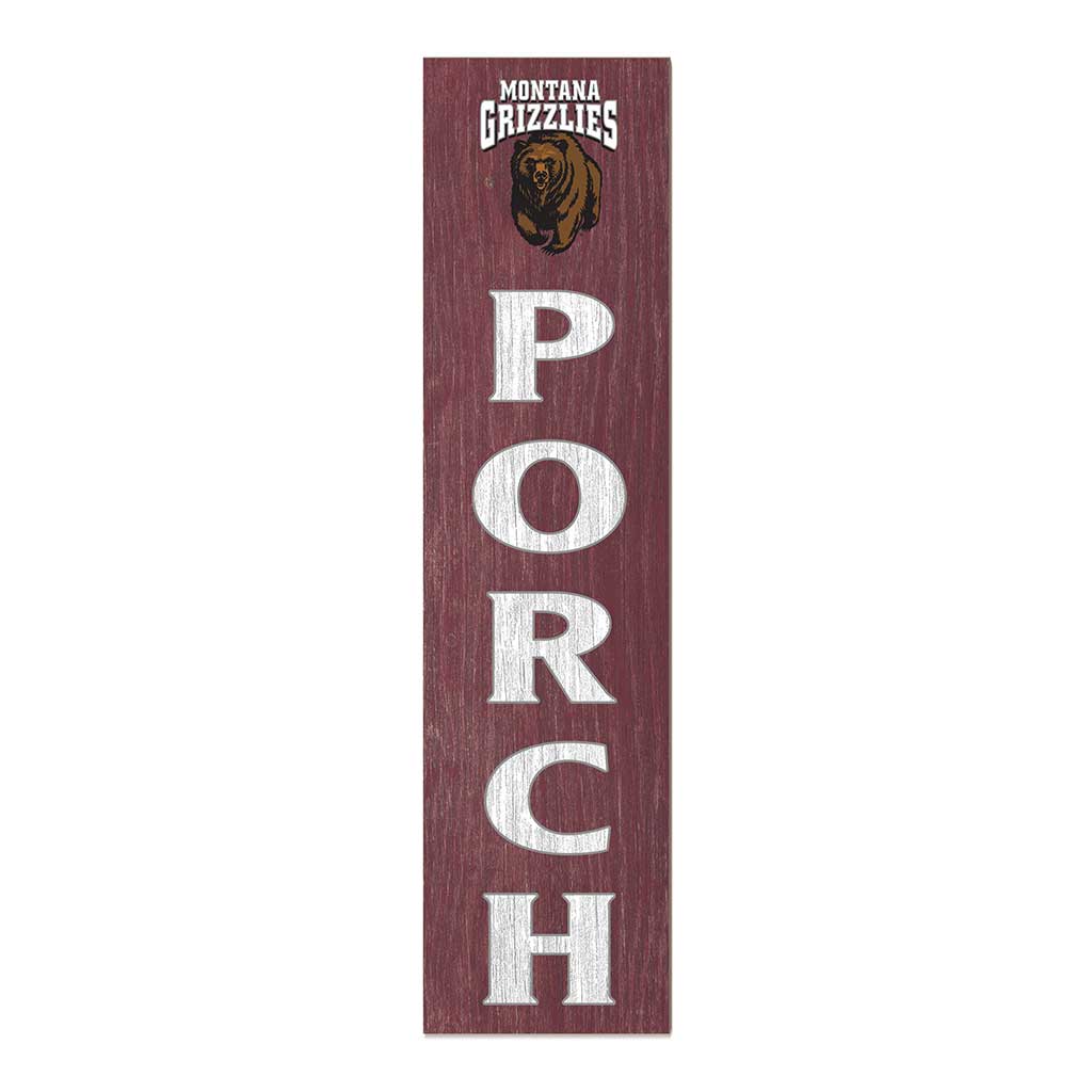 11x46 Leaning Sign Porch Montana Grizzlies