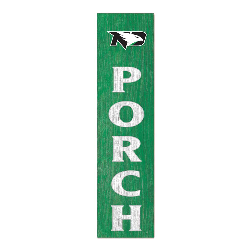 11x46 Leaning Sign Porch North Dakota Fighting Hawks