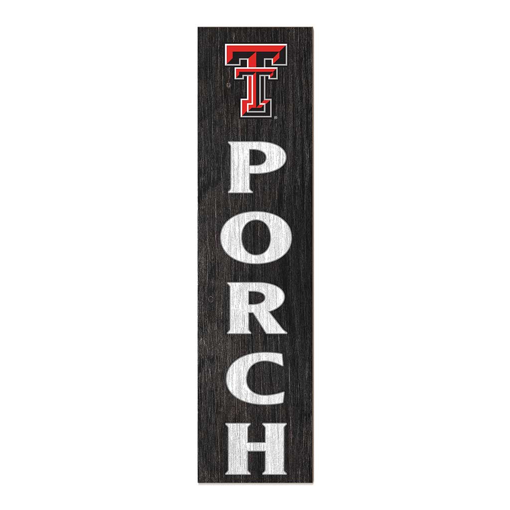 11x46 Leaning Sign Porch Texas Tech Red Raiders