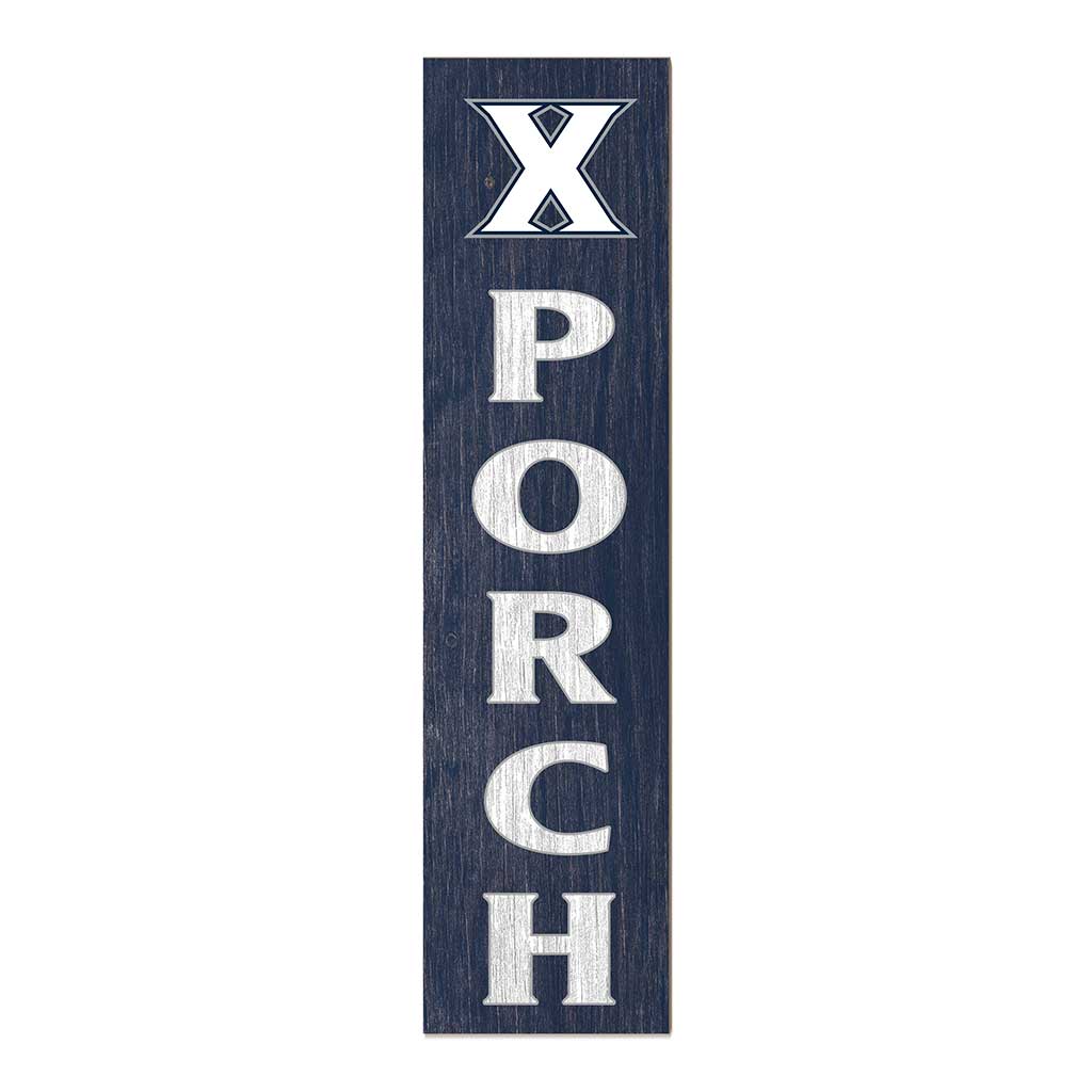 11x46 Leaning Sign Porch Xavier Ohio Musketeers