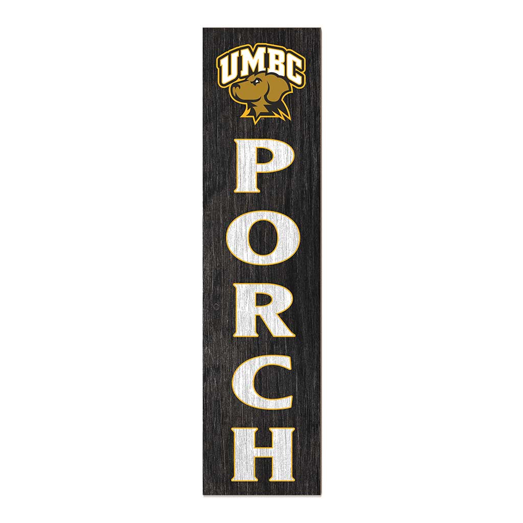 11x46 Leaning Sign Porch University of Maryland- Baltimore County Retrievers