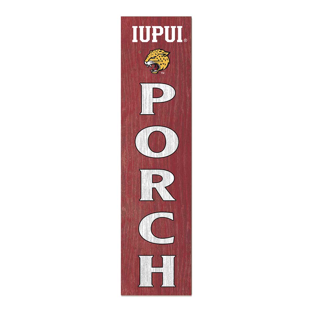 11x46 Leaning Sign Porch Indiana-Purdue Indianapolis Jaguars