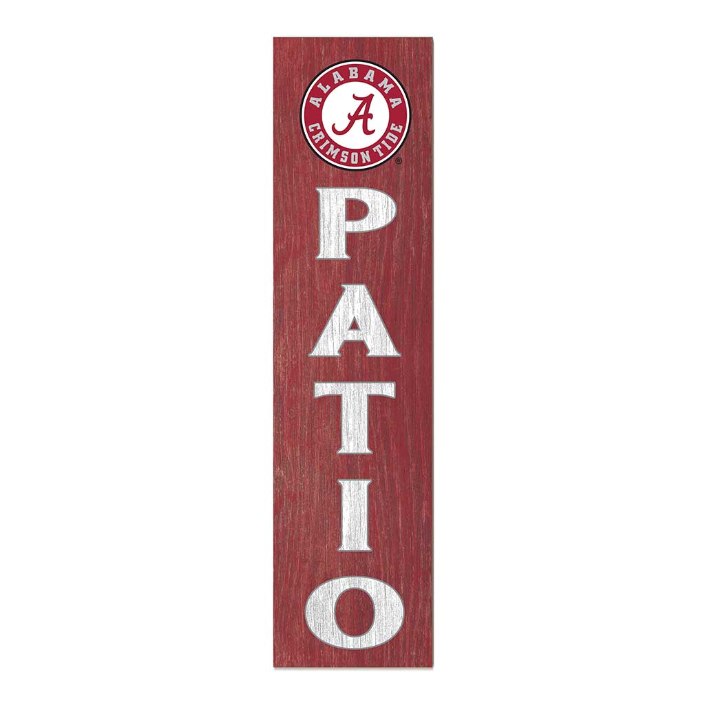 11x46 Leaning Sign Patio Alabama Crimson Tide