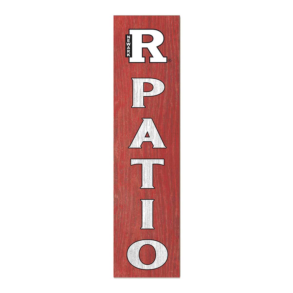 11x46 Leaning Sign Patio Rutgers - Newark