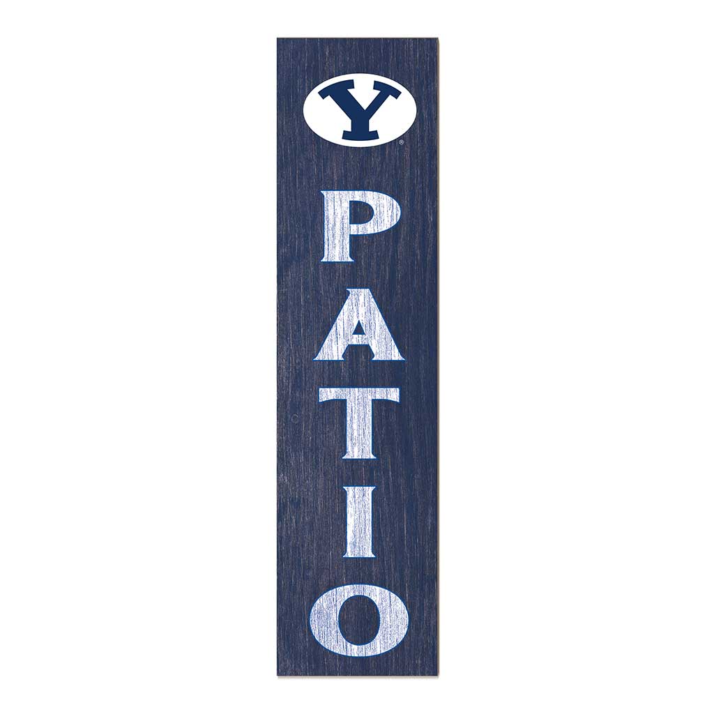 11x46 Leaning Sign Patio Brigham Young Cougars