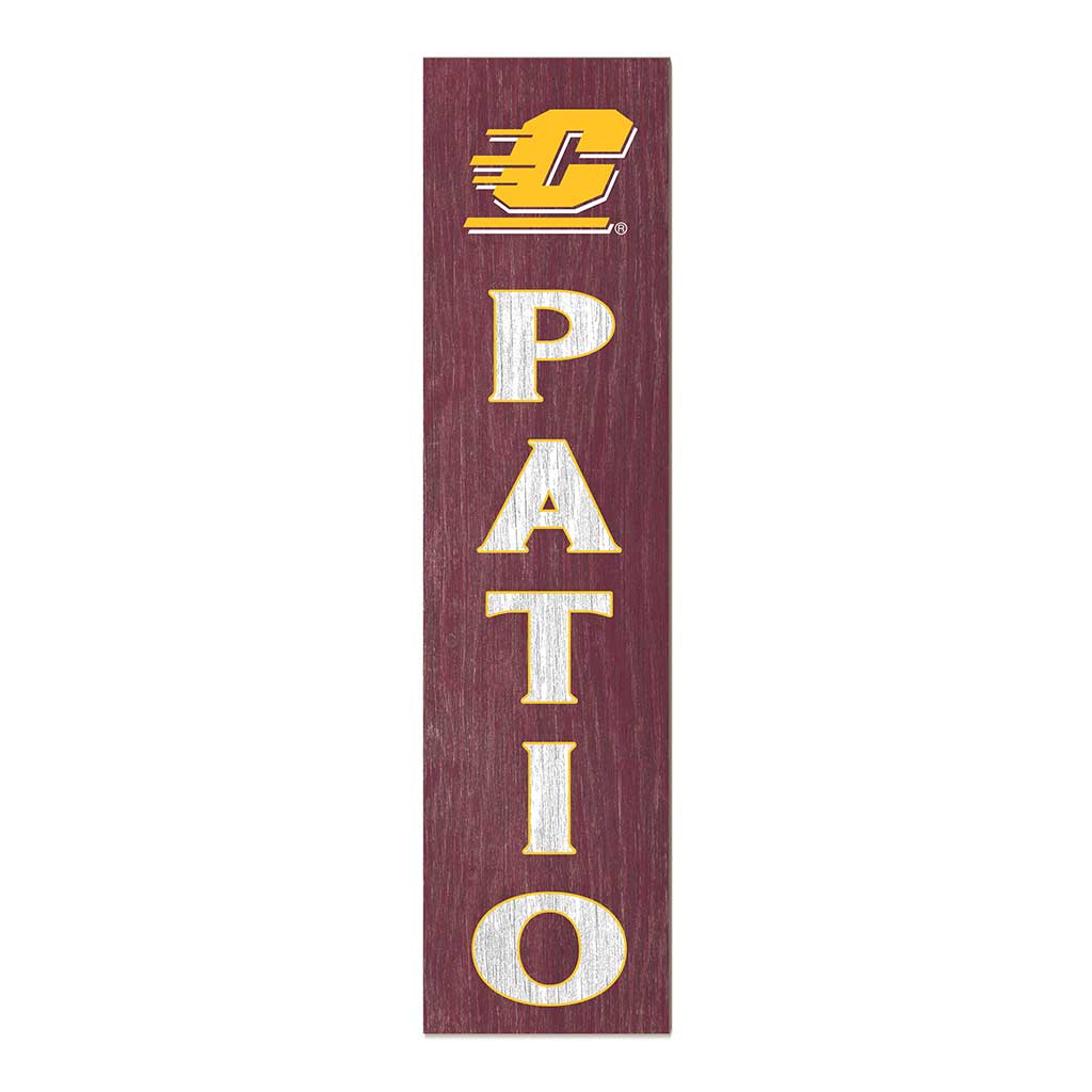 11x46 Leaning Sign Patio Central Michigan Chippewas