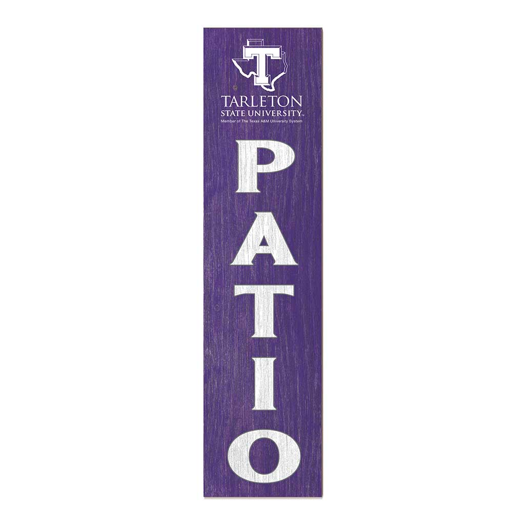 11x46 Leaning Sign Patio Tarleton State University Texans