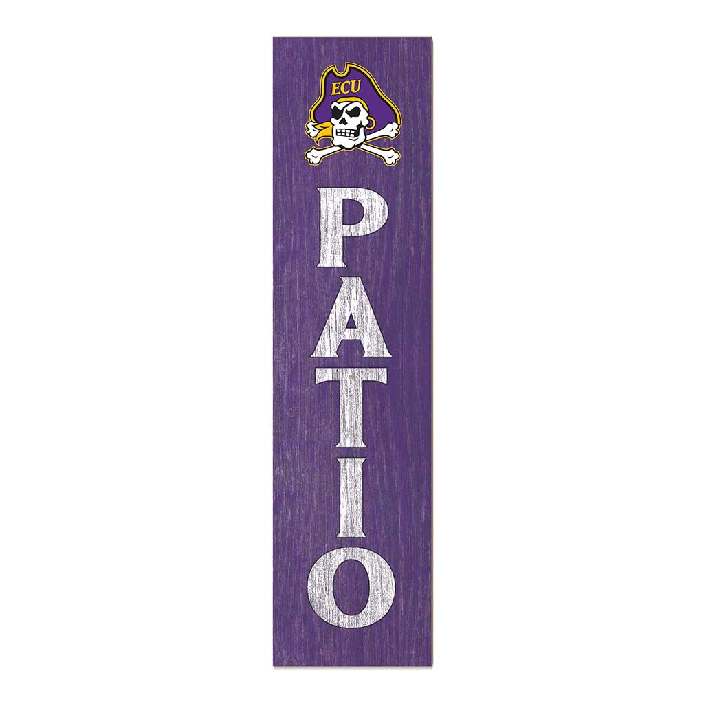 11x46 Leaning Sign Patio East Carolina Pirates