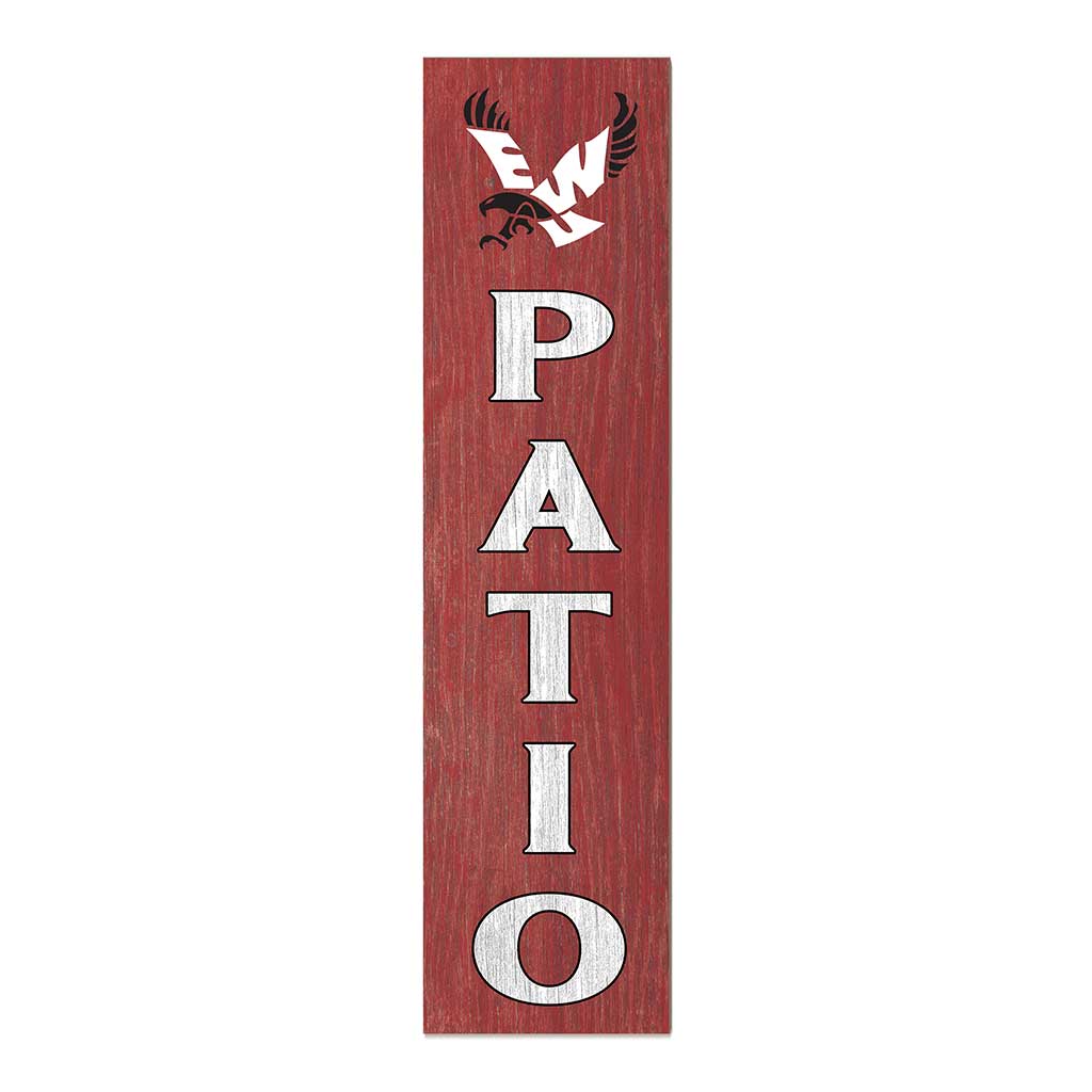 11x46 Leaning Sign Patio Eastern Washington Eagles