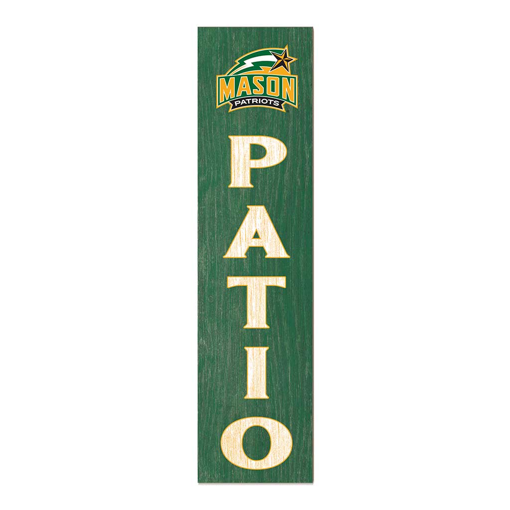 11x46 Leaning Sign Patio George Mason Patriots