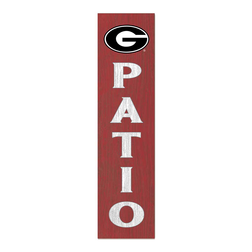 11x46 Leaning Sign Patio Georgia Bulldogs