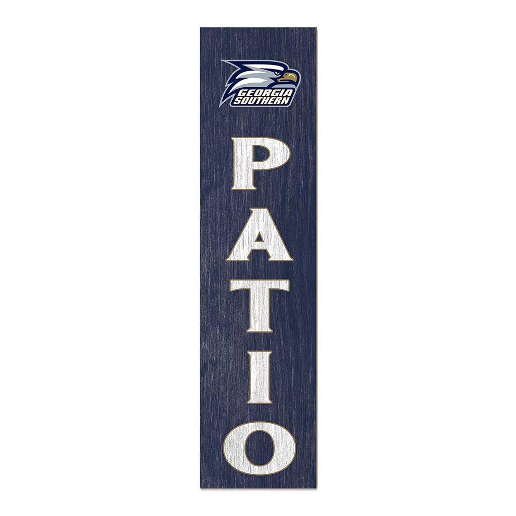 11x46 Leaning Sign Patio Georgia Southern Eagles