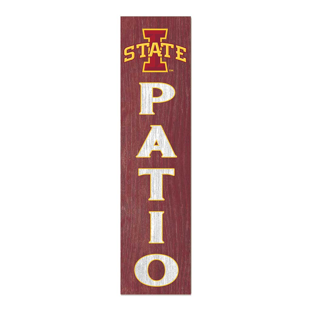11x46 Leaning Sign Patio Iowa State Cyclones