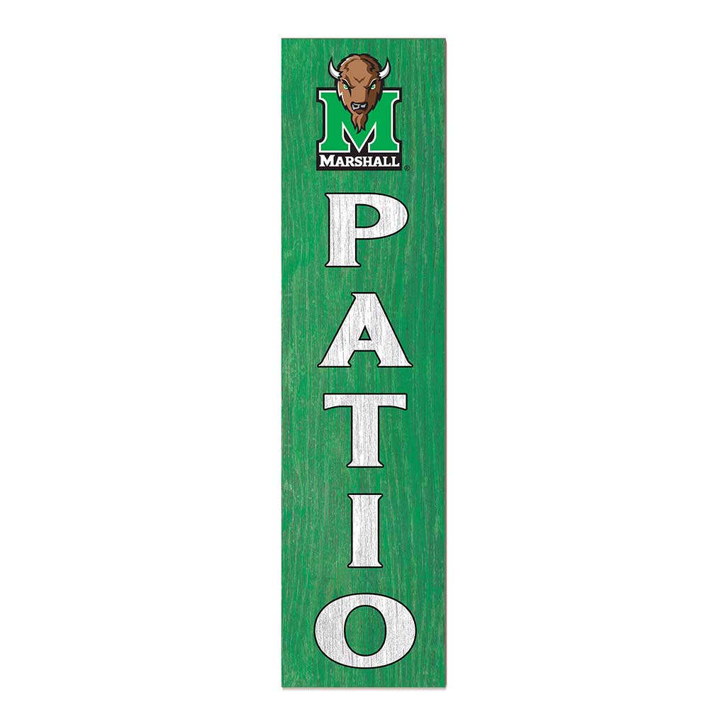 11x46 Leaning Sign Patio Marshall Thundering Herd