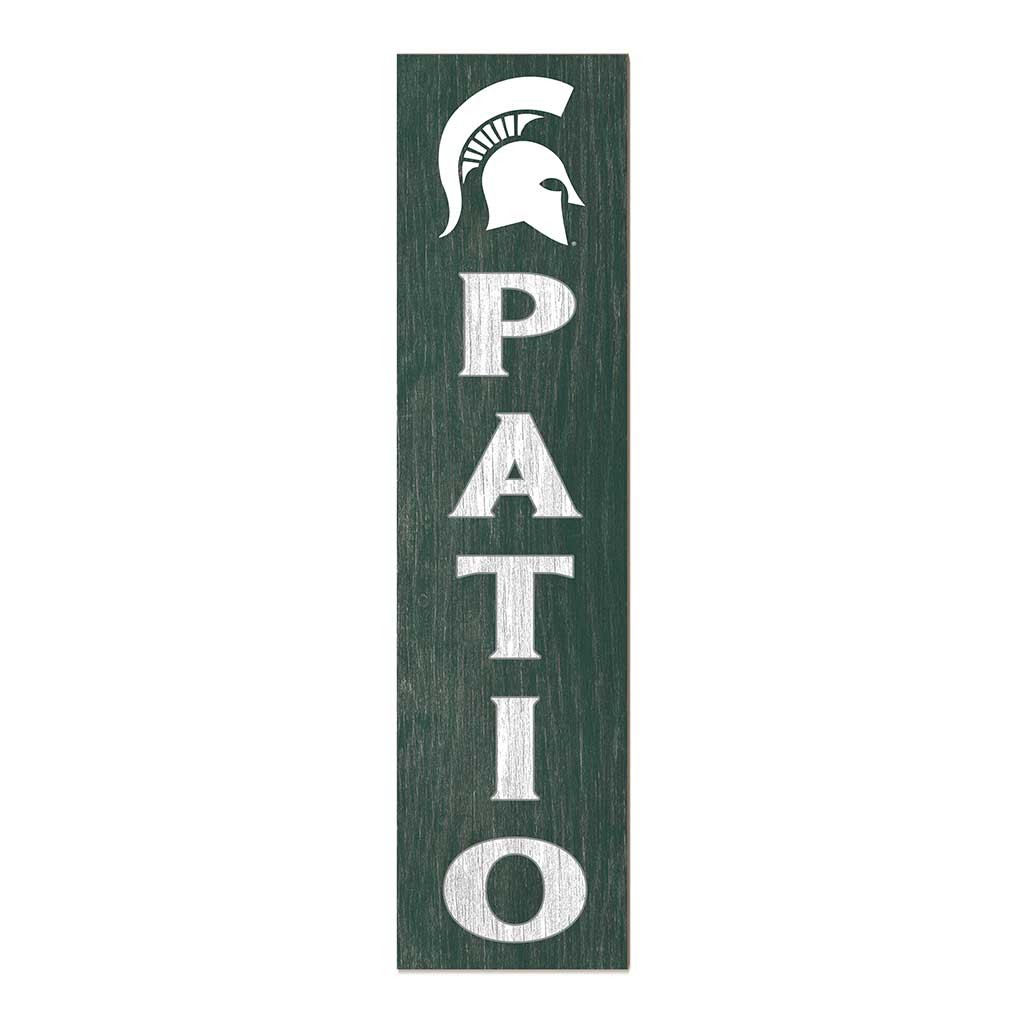 11x46 Leaning Sign Patio Michigan State Spartans