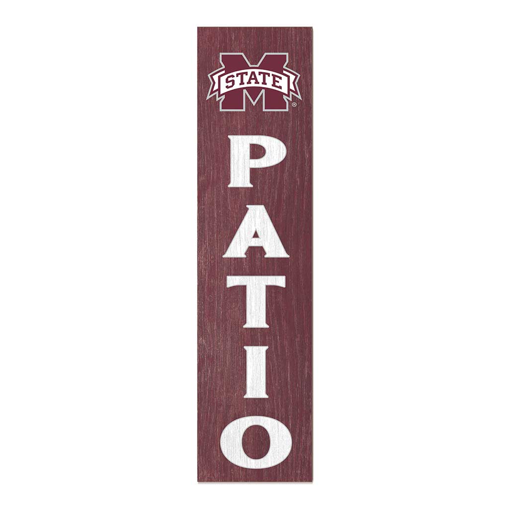 11x46 Leaning Sign Patio Mississippi State Bulldogs