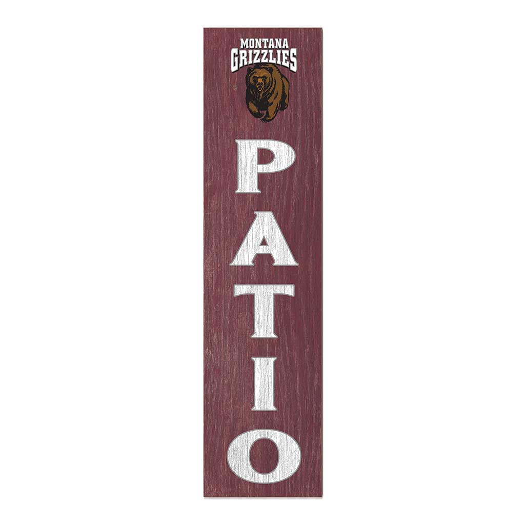 11x46 Leaning Sign Patio Montana Grizzlies